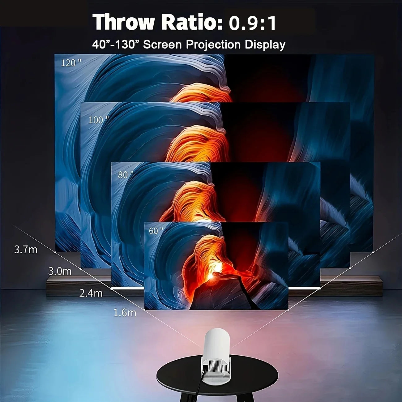 Смарт-проектор для домашнего кинотеатра