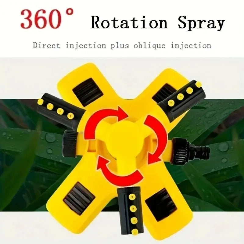Садовый вращающийся разбрызгиватель на 360 градусов