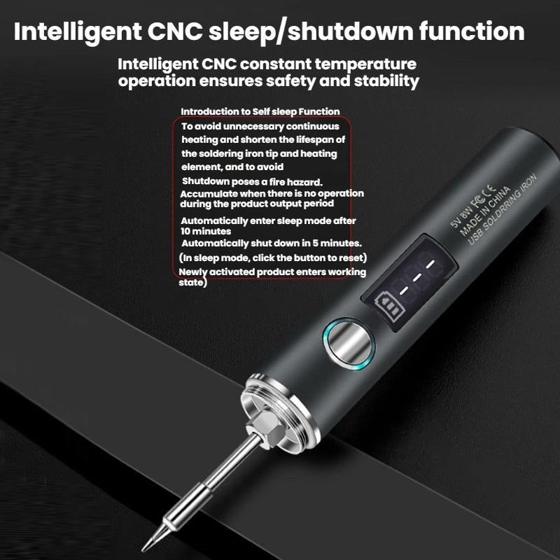 Портативный и перезаряжаемый USB-паяльник 5V 8W