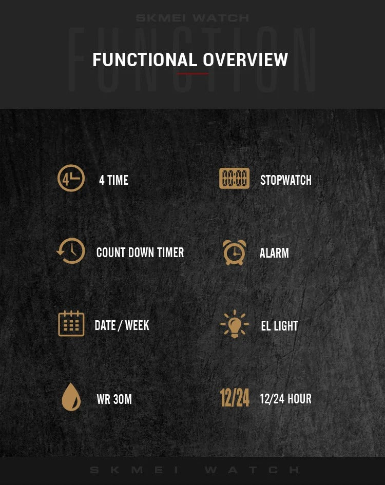 Мужские часы с несколькими часовыми поясами