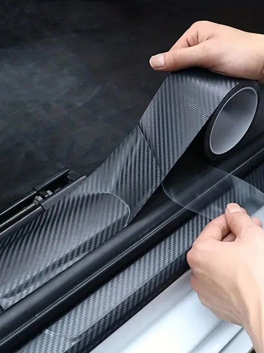 3D наклейка из углеродного волокна (7 см x 3 м)