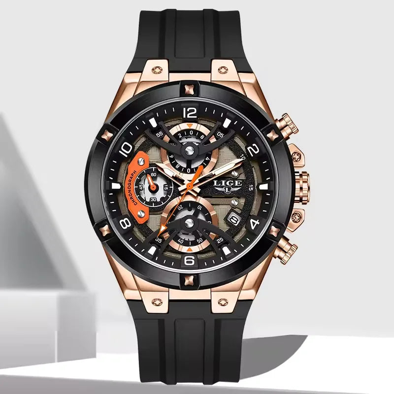 Роскошные мужские хронографические часы