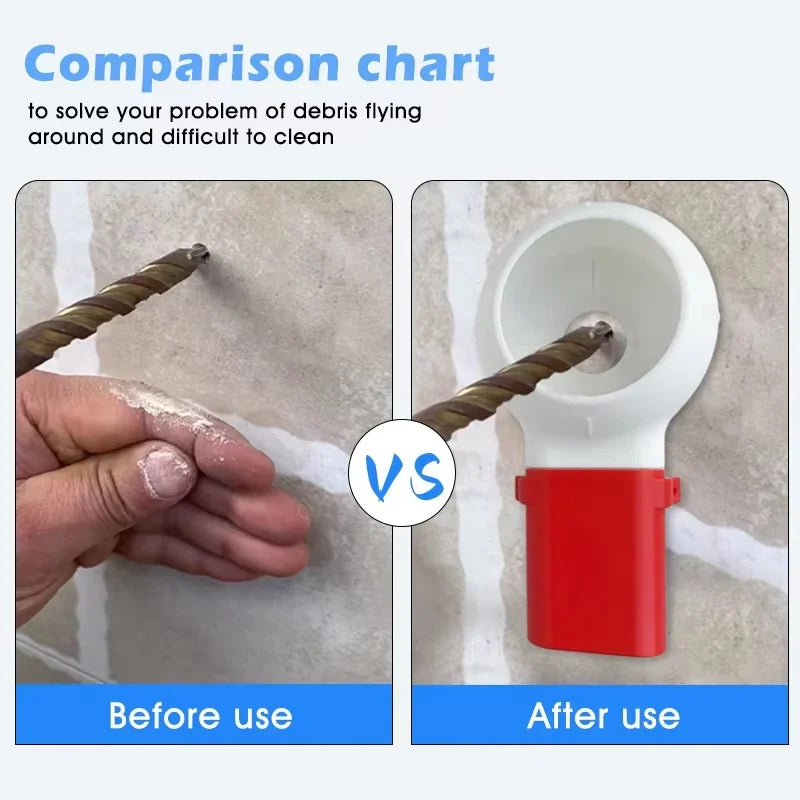 Пылесборник для электрической дрели