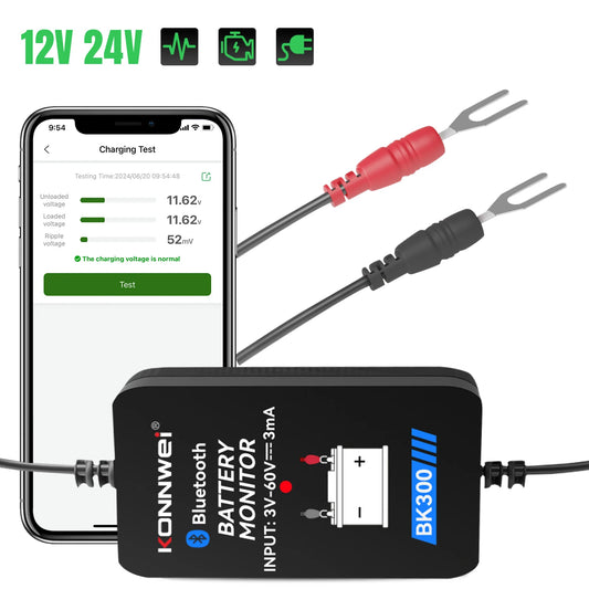 Профессиональный тестер аккумулятора 12V/24V