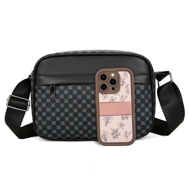 Роскошная мужская сумка через плечо