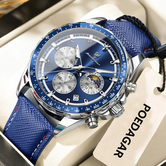 Модные мужские часы-хронограф