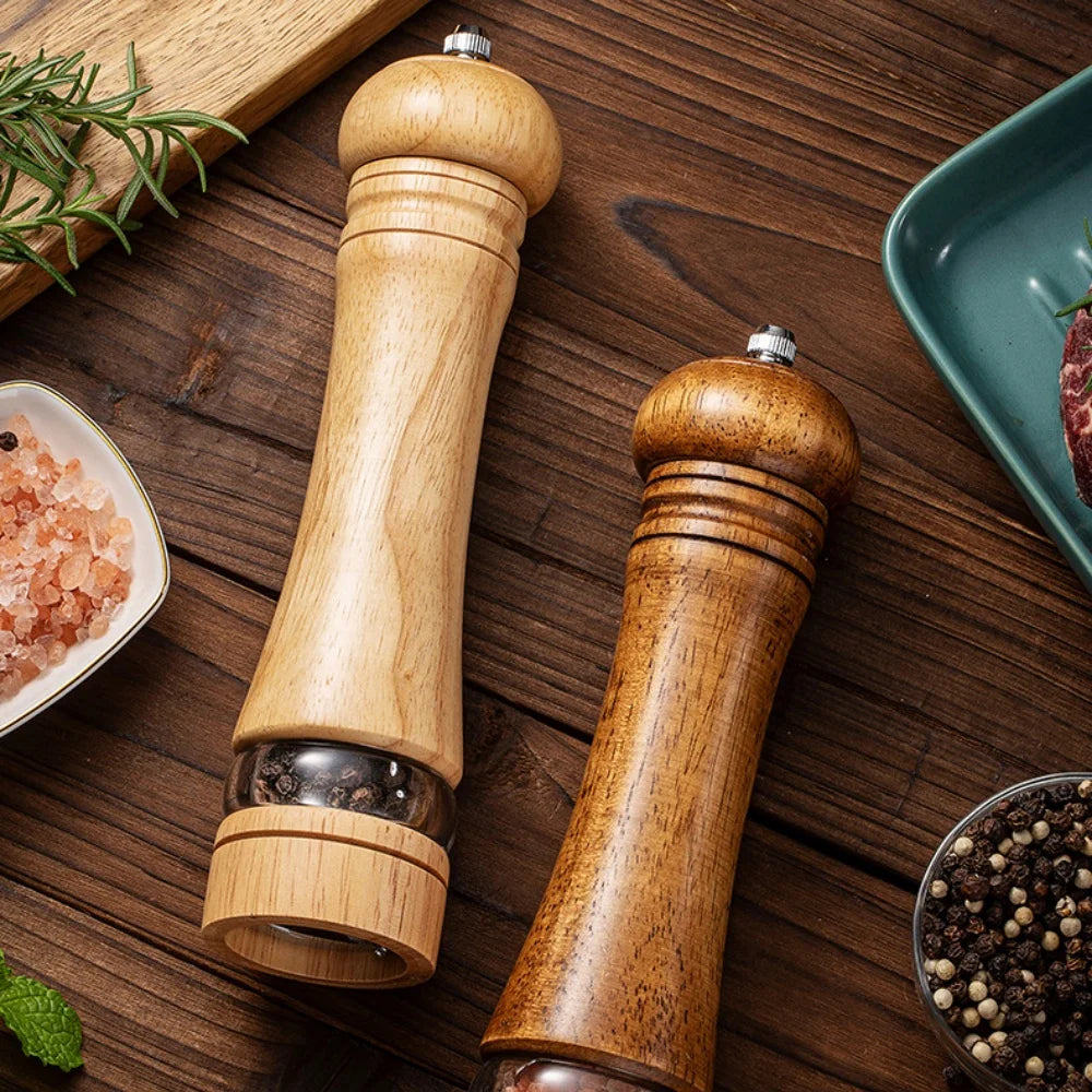 Мельница для перца ручная деревянная