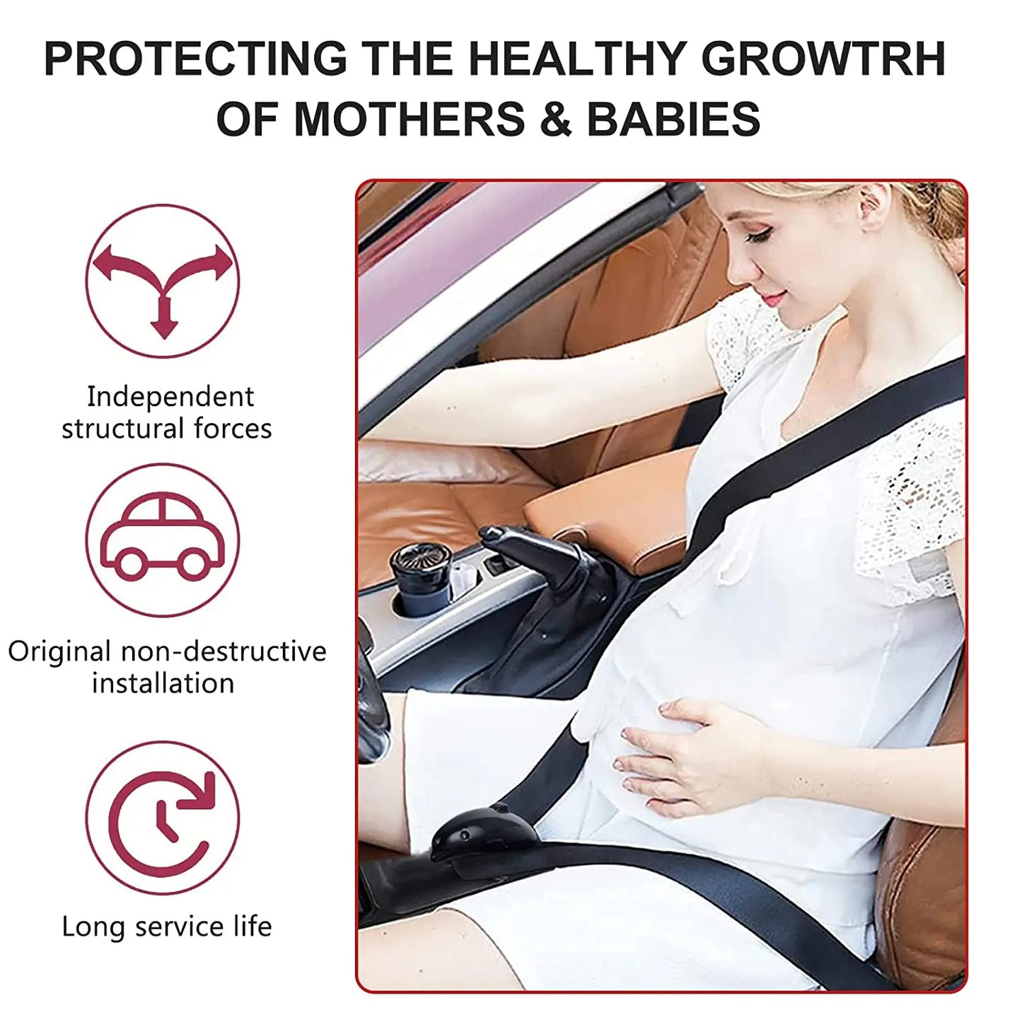 Ремень безопасности для беременных женщин