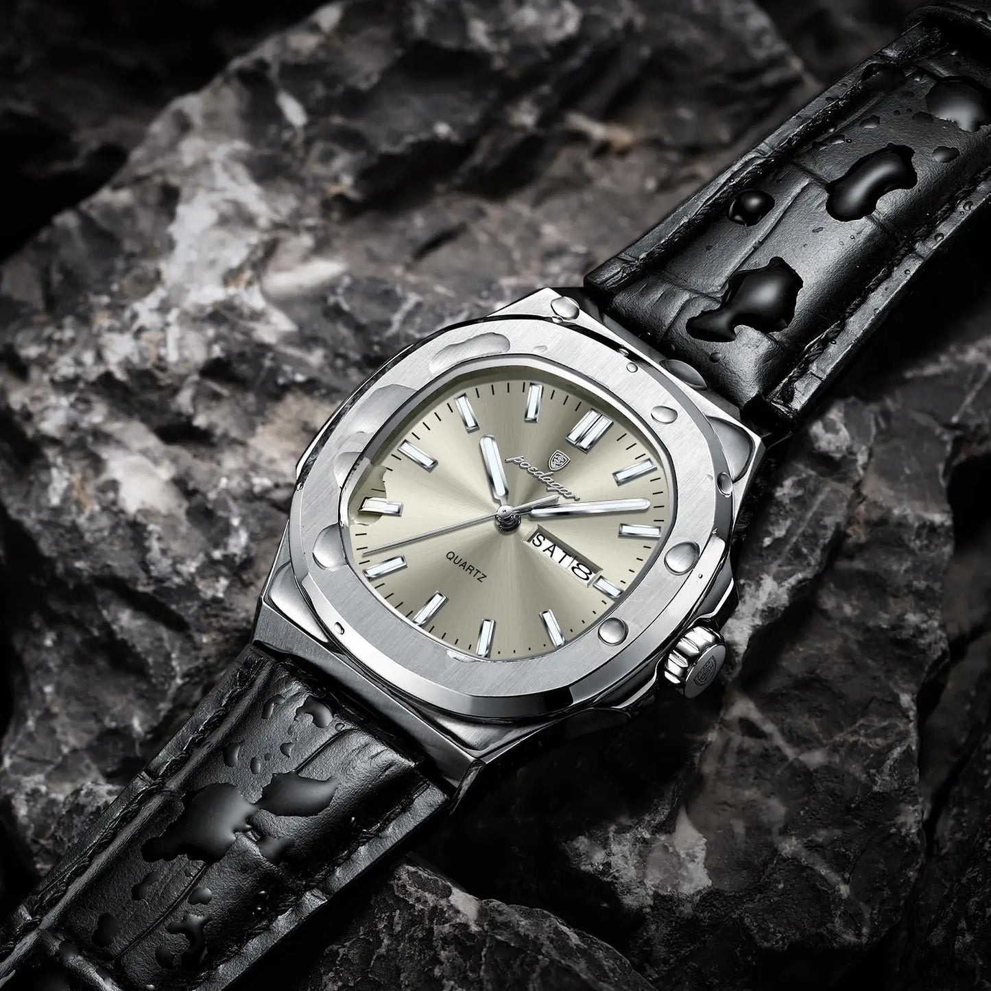 Мужские квадратные часы