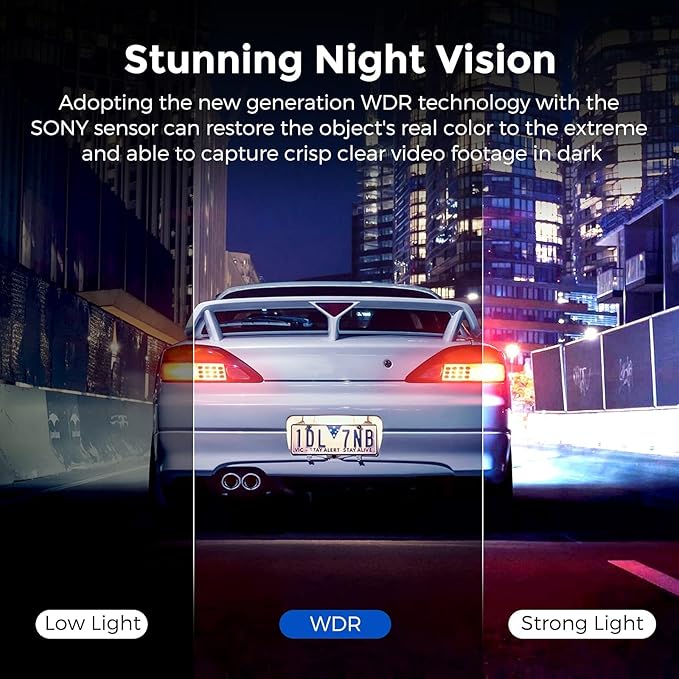 Зеркало-видеорегистратор с камерой заднего вида