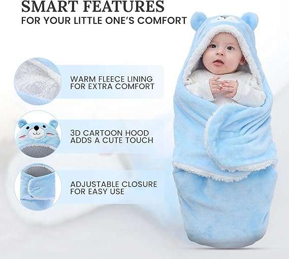 Мягкое детское одеяльце 0–9 месяцев