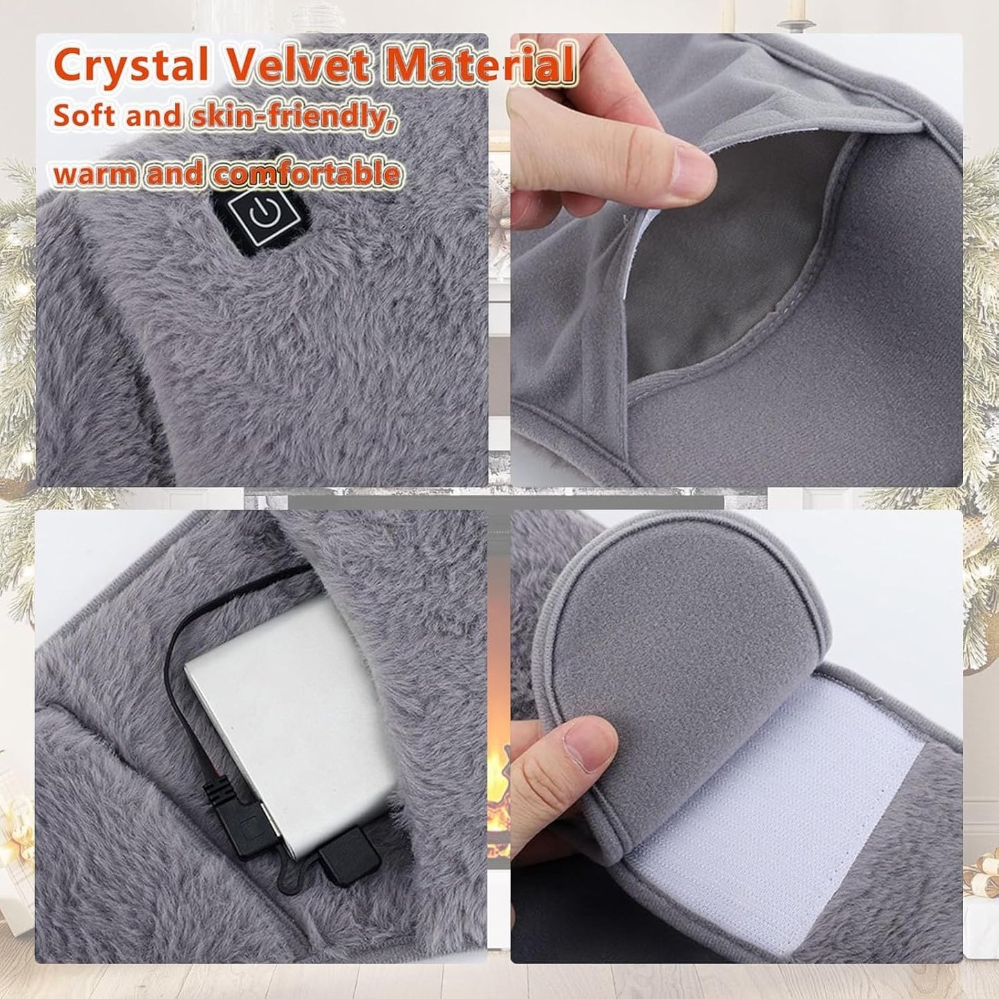 Электрический согревающий пояс для облегчения боли