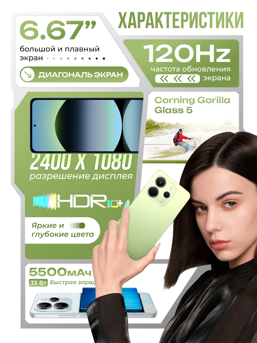 Смартфон Polyvalent Note 14 6GB 128GB