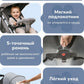 Компактная и лёгкая детская коляска