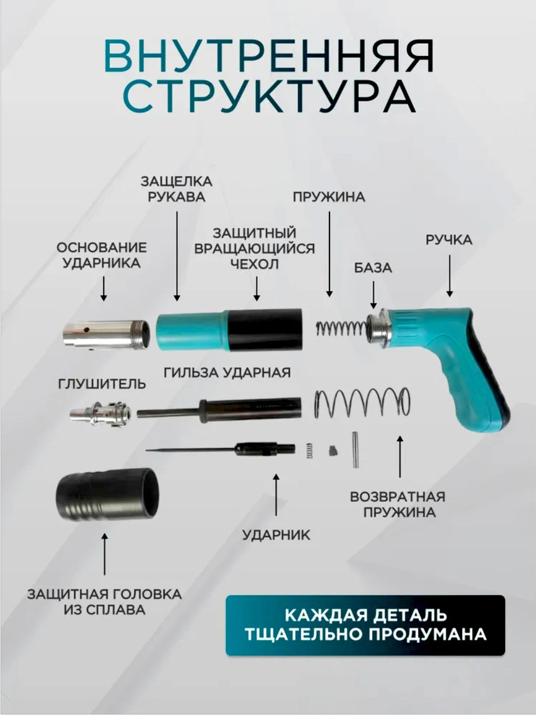Профессиональный универсальный монтажный пистолет