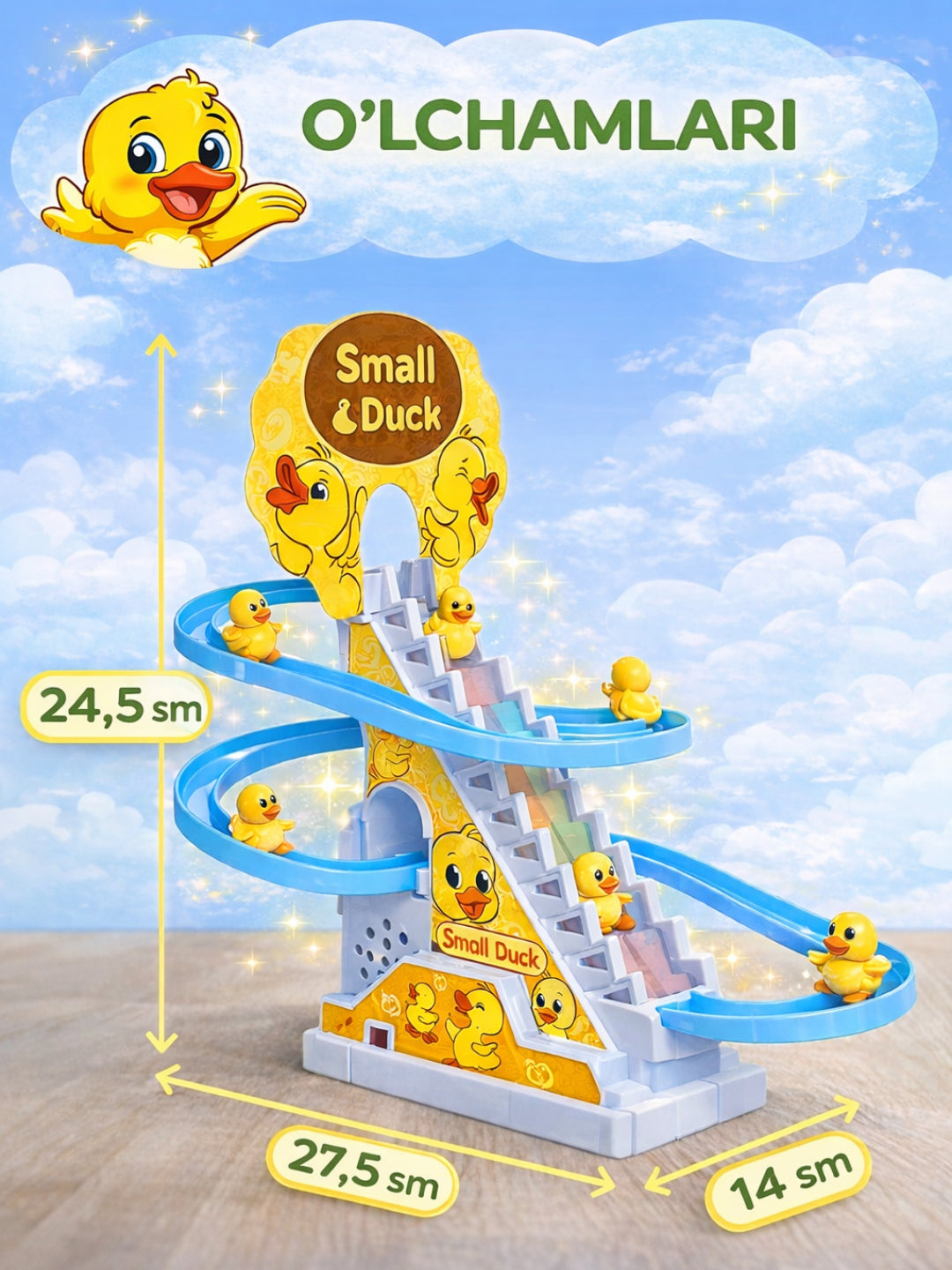 Музыкальная игрушка Гонка утят для детей