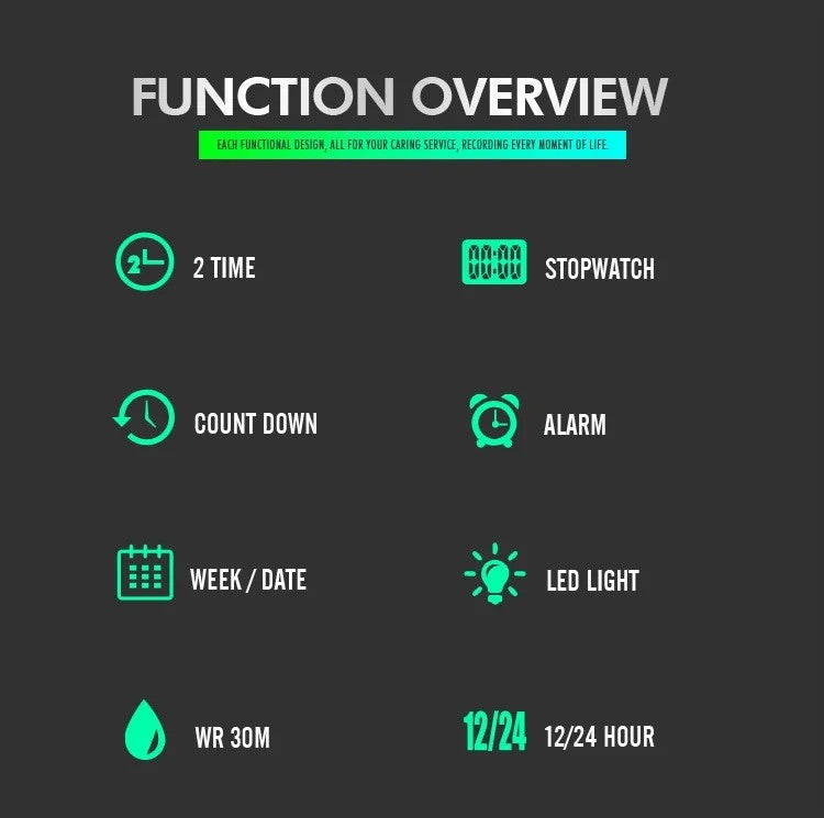 Мужские электронные часы