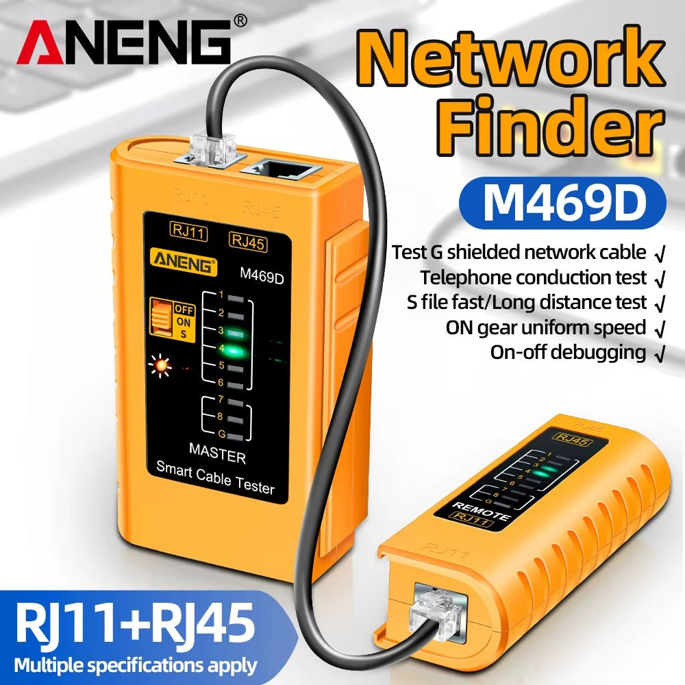 Профессиональный сетевой тестер M469D