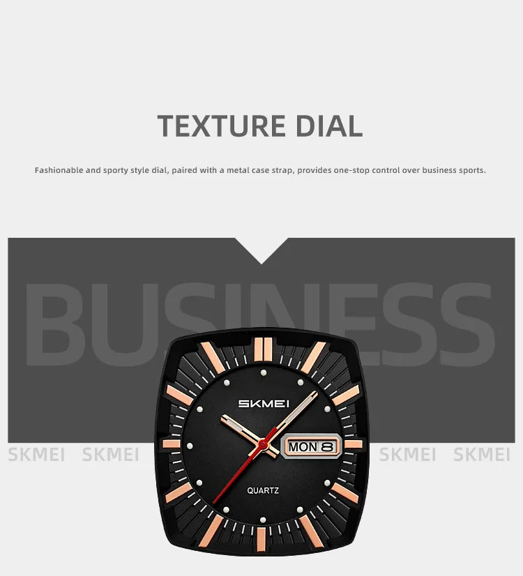 Мужские водонепроницаемые кварцевые часы