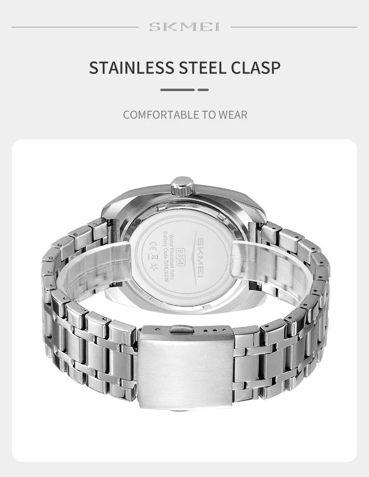 Мужские водонепроницаемые кварцевые часы