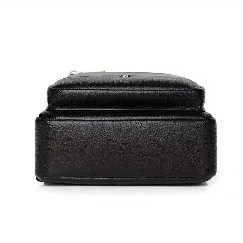 Мужская сумка через плечо из PU-кожи