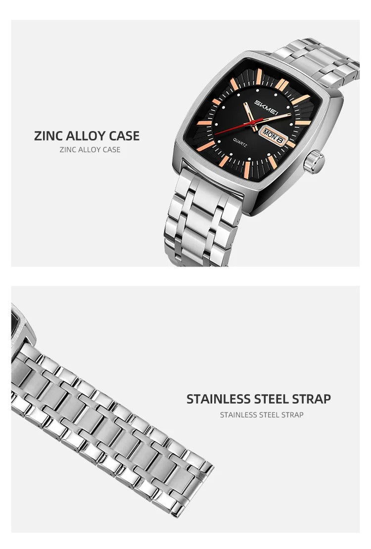 Мужские водонепроницаемые кварцевые часы