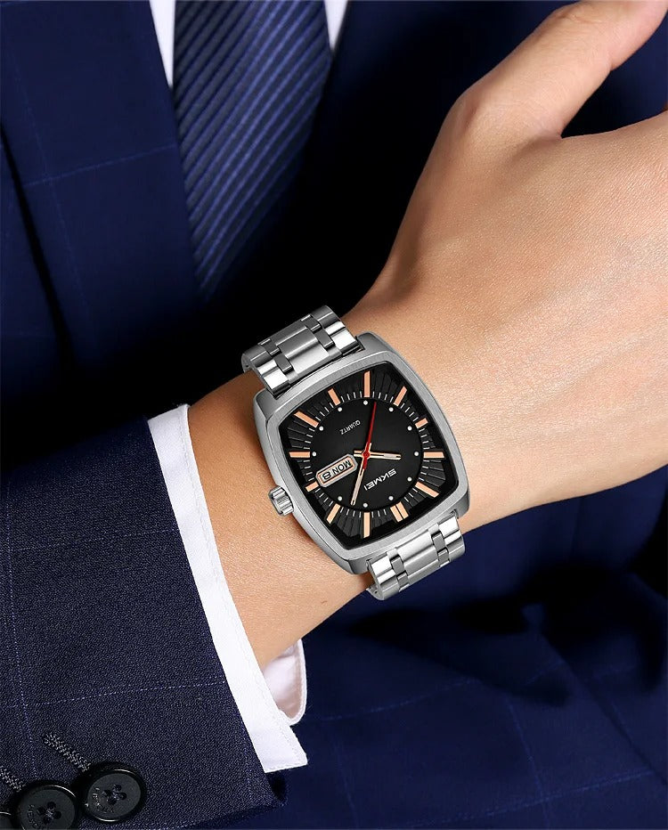 Мужские водонепроницаемые кварцевые часы