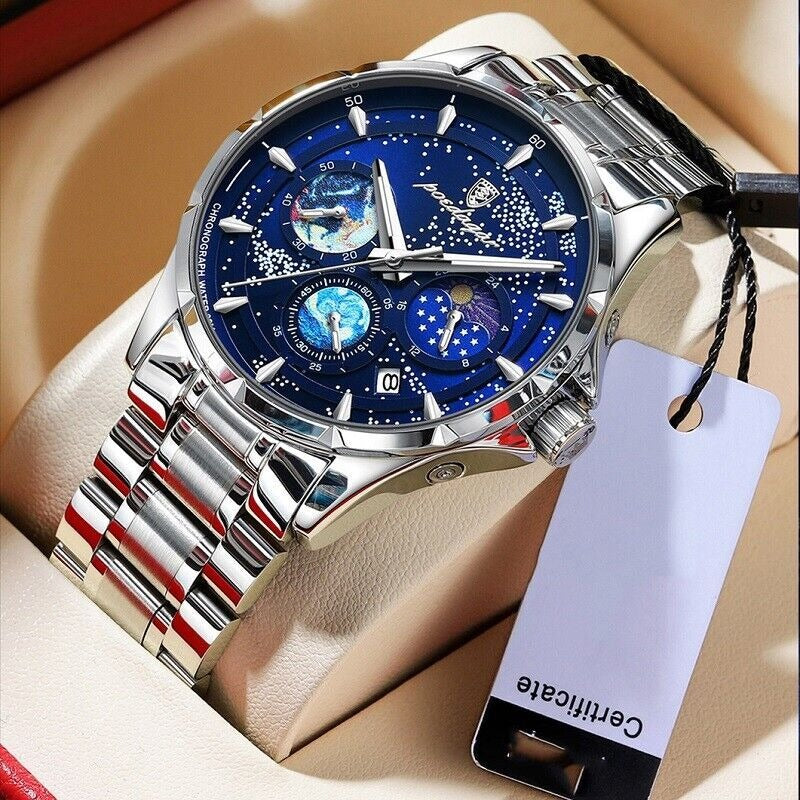 Мужские люксовые кварцевые часы