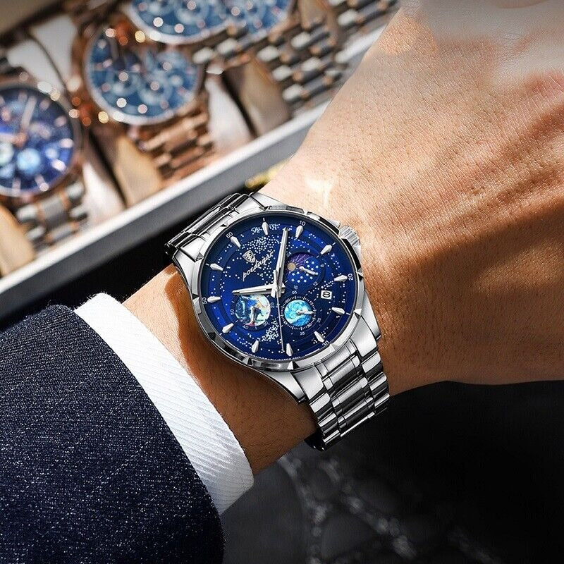 Мужские люксовые кварцевые часы