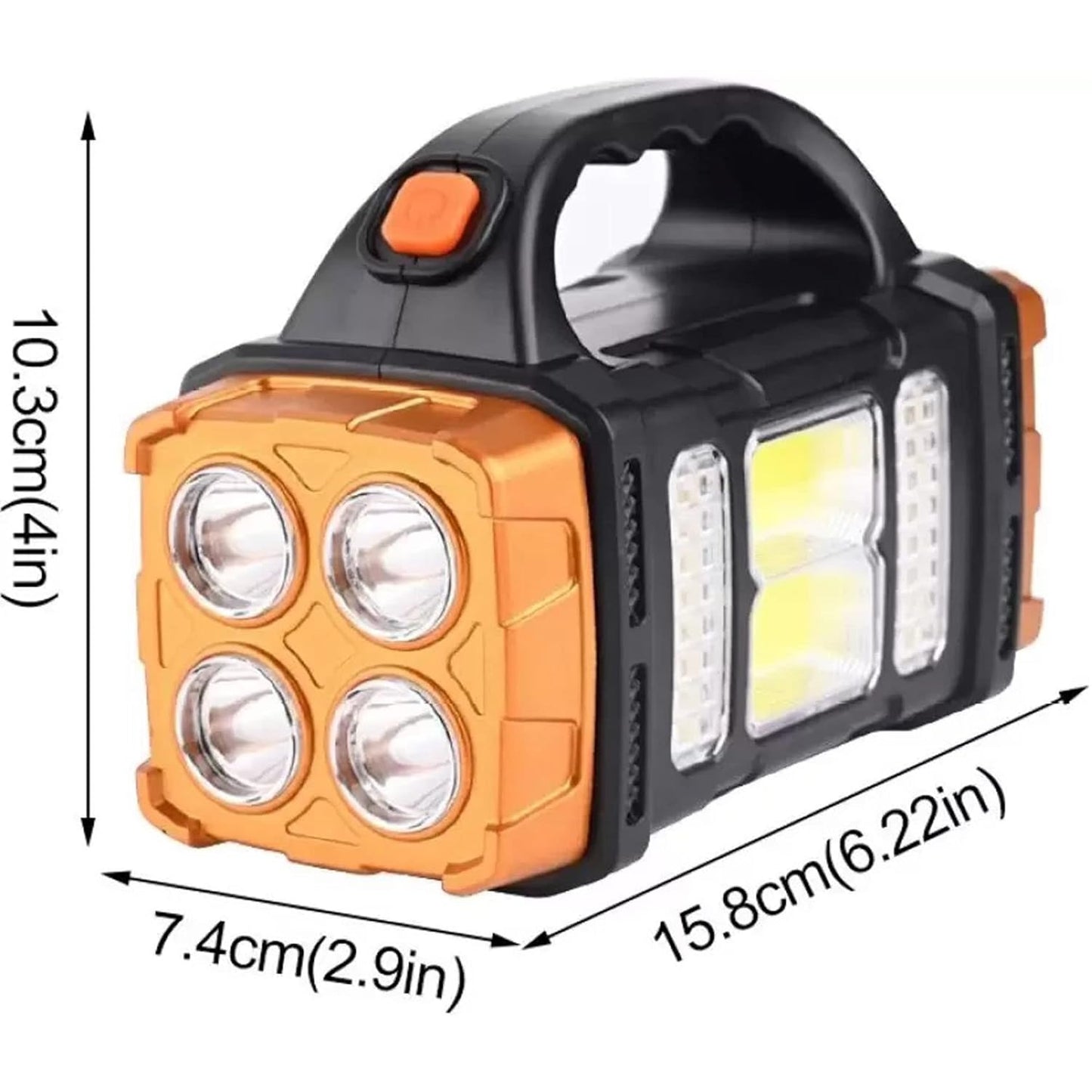 Портативный мощный перезаряжаемый фонарь