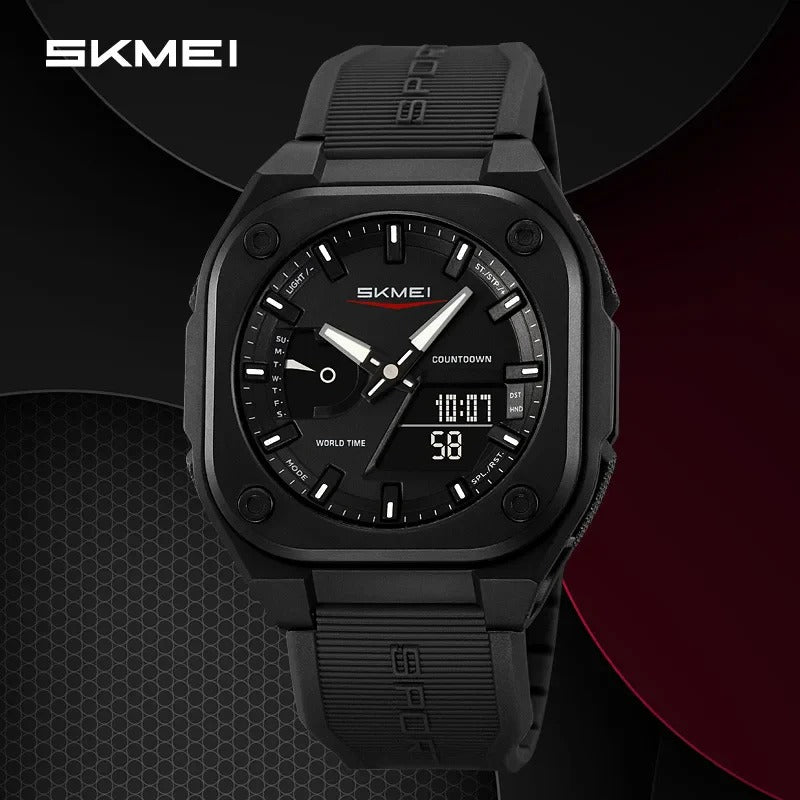 Цифровые водонепроницаемые мужские часы