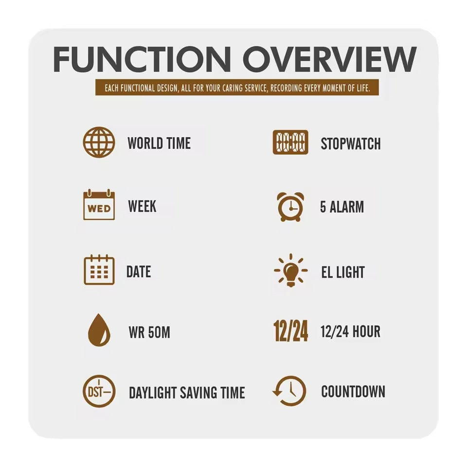 Цифровые водонепроницаемые мужские часы
