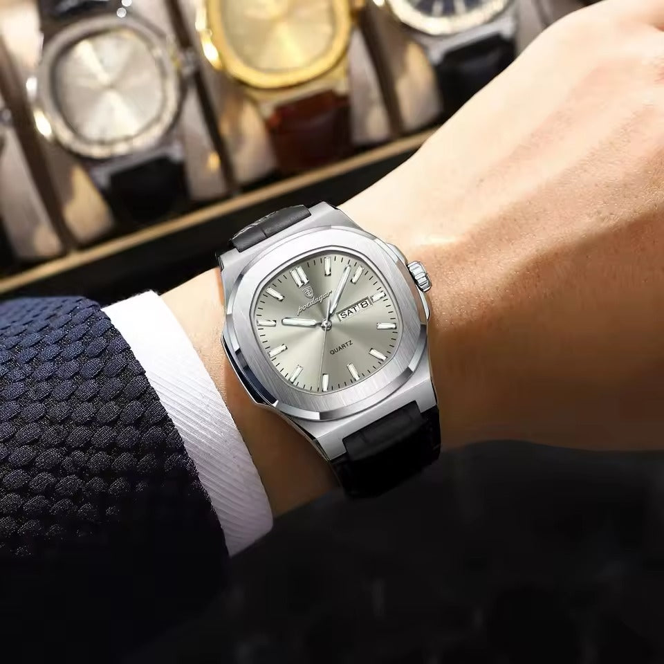 Мужские квадратные часы