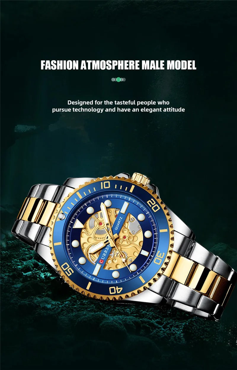 Механические дизайнерские мужские часы