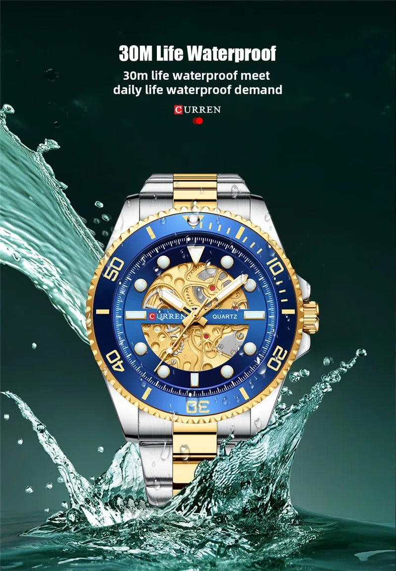 Механические дизайнерские мужские часы