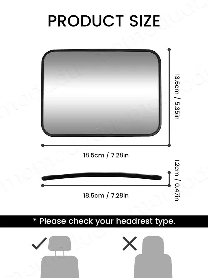Безопасное детское зеркало для авто