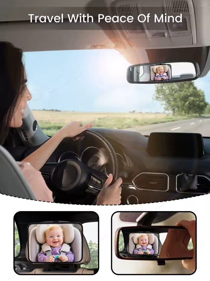 Безопасное детское зеркало для авто