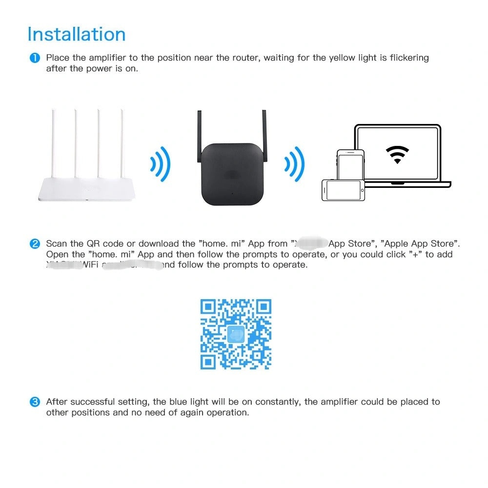 Универсальный Wi-Fi усилитель-репитер