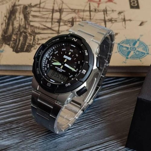 Мужские часы с двойным отображением