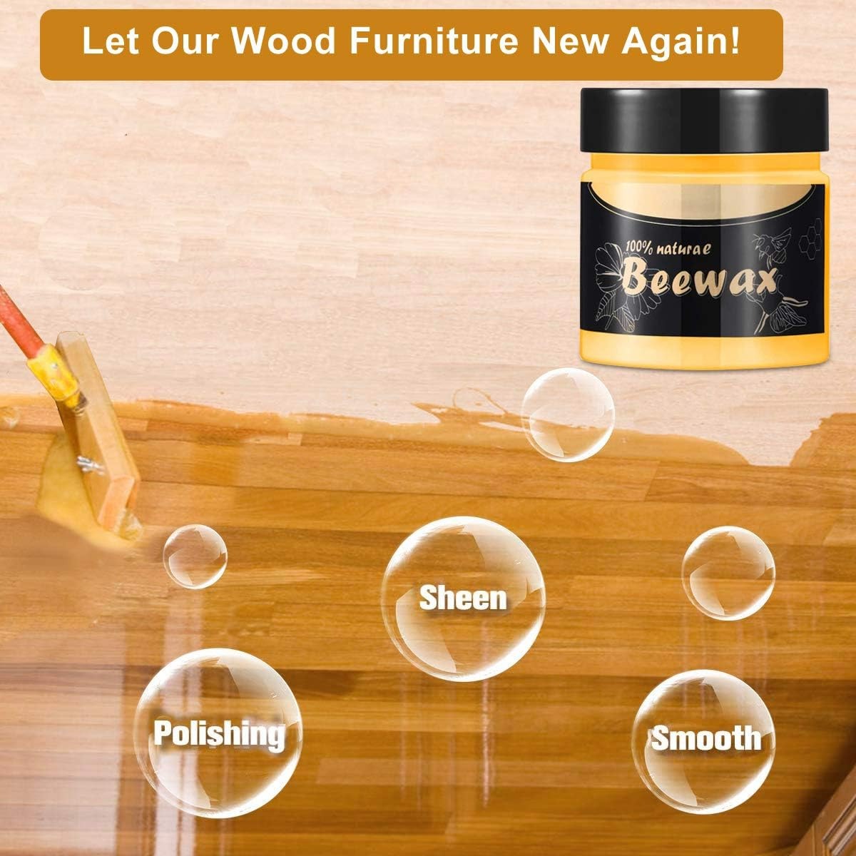 Пчелиный воск для полировки мебели