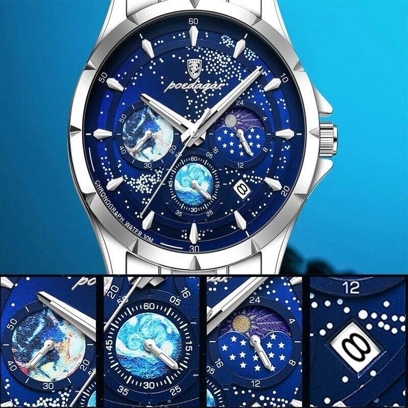 Мужские люксовые кварцевые часы