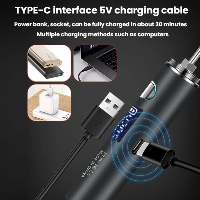 Портативный и перезаряжаемый USB-паяльник 5V 8W