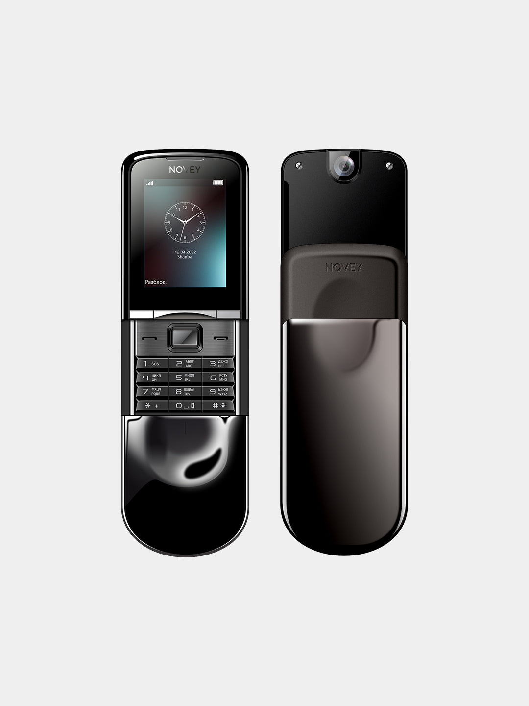 Мобильный телефон Novey N880 с двумя SIM-картами, FM-радио и встроенным фонариком