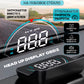 Многофункциональный автомобильный HUD-дисплей M8 OBD2