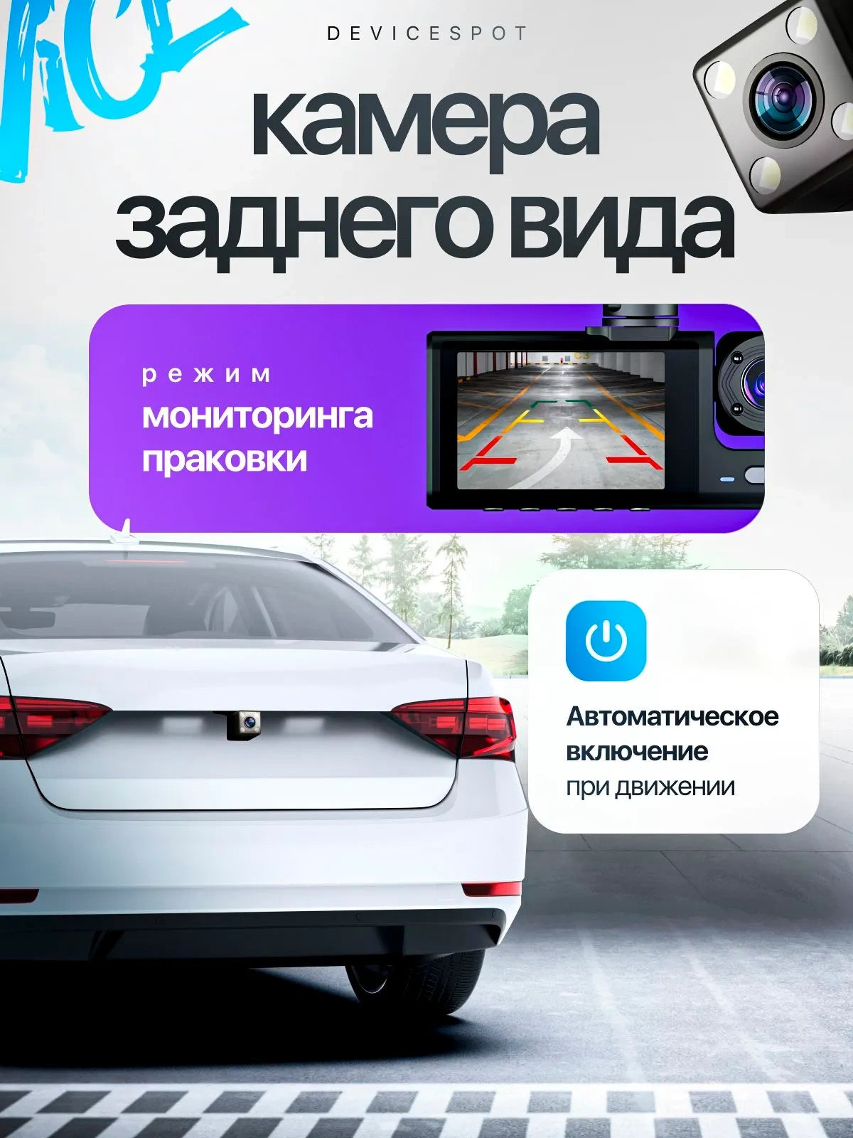 DVR многокамерный Guardian-Vision с обзором 360°