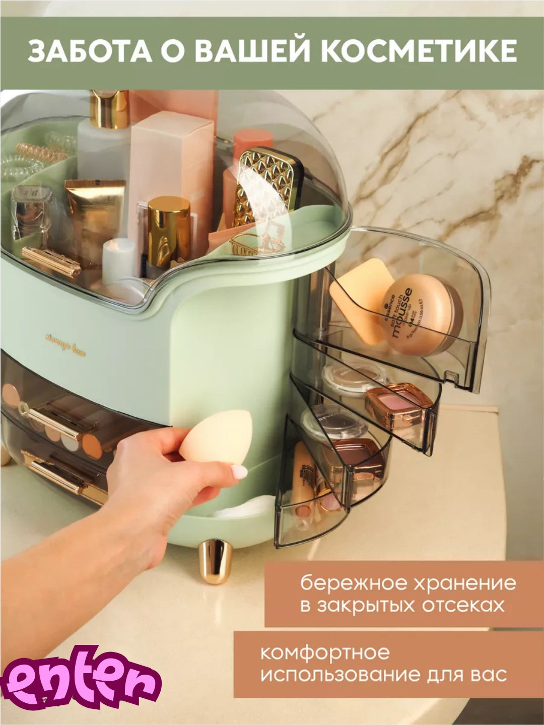 Органайзер для косметики и парфюмерии